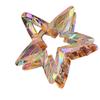 1Pc Crystal Candy Colored Hair Clip Dazzling Hollowed Out Five Pointed Star Hair Claw Stylish Elegant Acrylic Barrettes For Women Girls