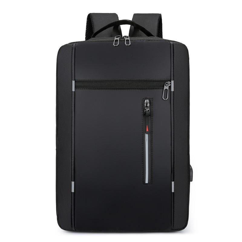 Men's Multi-Function Business Backpack with USB & Laptop Compartment