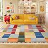 Dopamine Color Living Room Decoration Large Carpet Fluffy Soft Rug Modern Style Rugs for Bedroom Thicken Plush Lounge Floor Mat