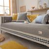 Seat European Couch Cover Sofa Towel for Living Room Decor New Cotton Linen Fabric Sofa Cover Slip Resistant Slipcover