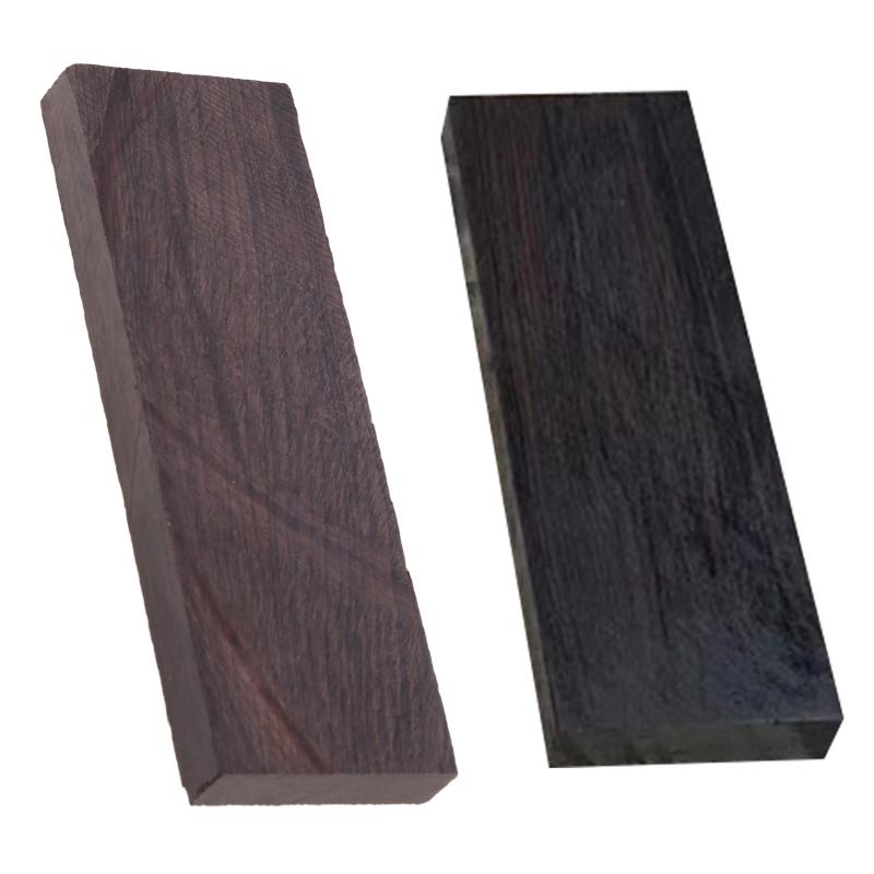 DIY Střenky na nože Střenky na nože, Polotovar rukojeti Exotické střenky na nože Dřevo 12x4x1cm Materiál pro výrobce nožů