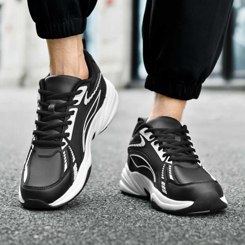 Fashion Cold Demi-season Sneakers Men Casual Shoes Mary Jane Flat White Shoes Mens Loafers Sport New Arrival Popular Goods Shors