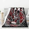 Custom Helluva Boss Black Humor Animated Musical Film Blanket Warm Fleece Soft Flannel Throw Blankets for Bedding Outdoor Autumn