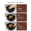 Vacuum-Sealed Coffee Bean Glass Jar: Moisture-Proof Kitchen Storage