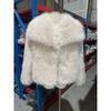 Lazy wind fox fur coat short autumn and winter artificial fur women's fur coat