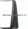 2-Core Black PU Flat Spring Cable with White Connector for Automotive Multi-functional Use