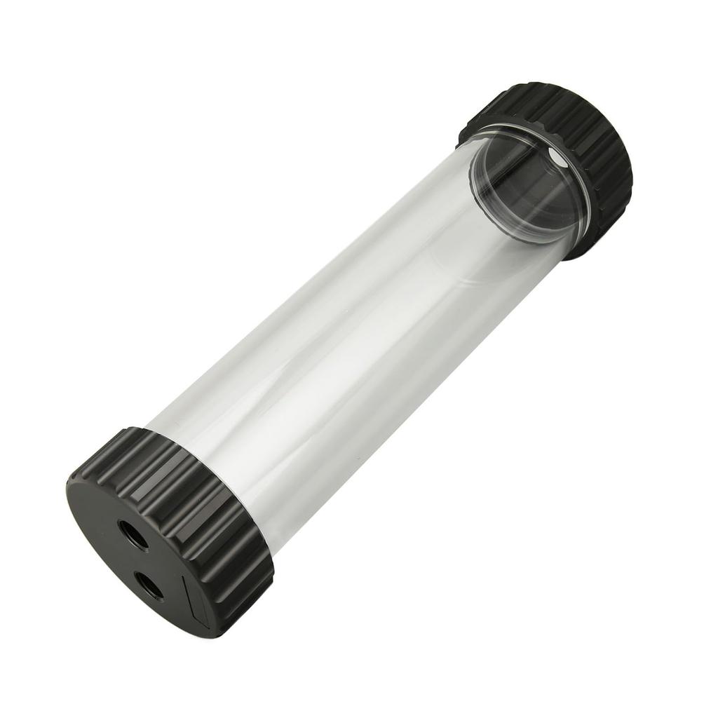 PC Water Pump Tank, POM 240mm Computer Liquid Water Cooling Radiator Acrylic Cylinder Water Reservoir Tank for PC Computers