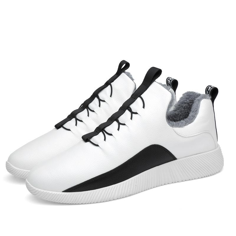 Winter Shoes Men Fur Warm 2024 New Men Boots Plush Anti skidding Winter Boots Men