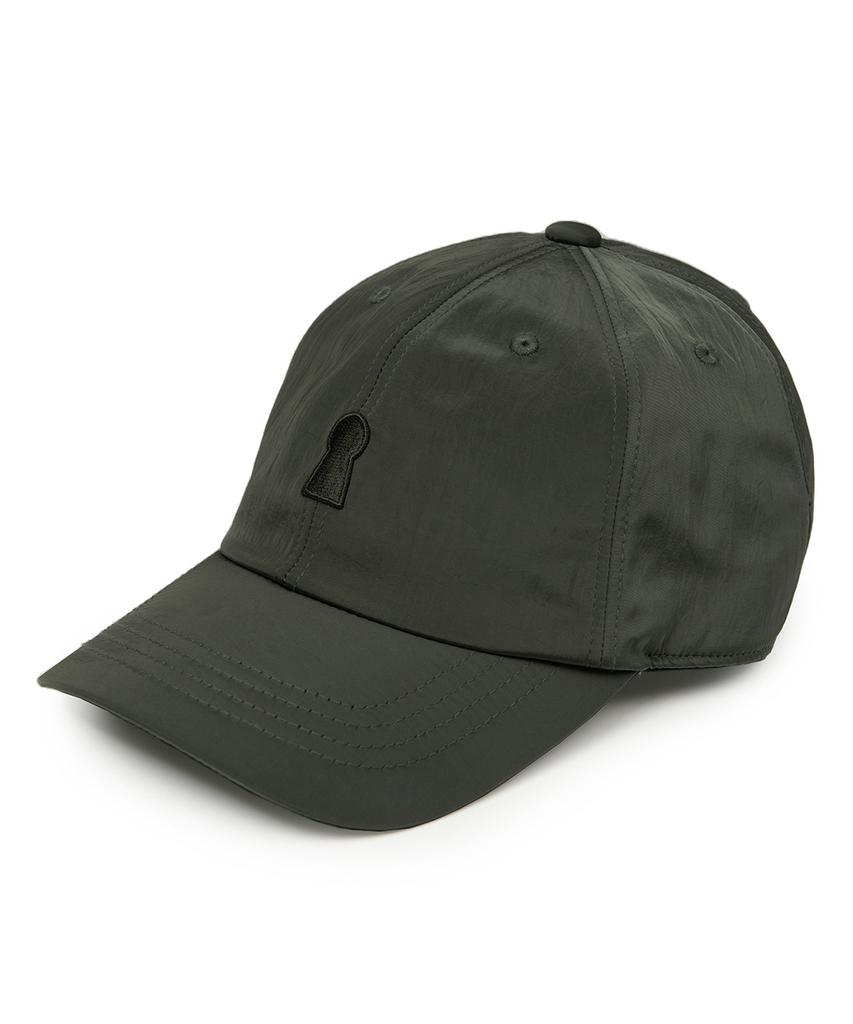 Sekeonmonollogeu Keyhole Logo Nylon Ball Cap Khaki Seac003Khaki