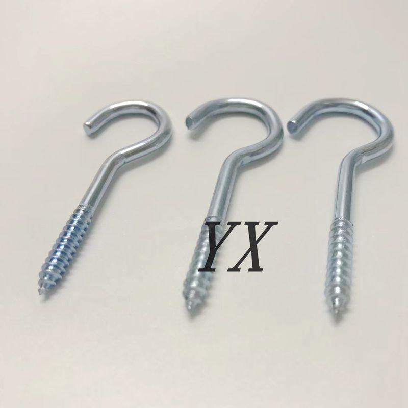 Iron Self-tapping Question Mark Hook for Hanging and Lighting