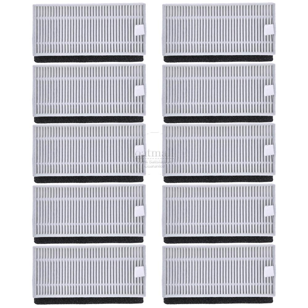 Accessories For Cecotec Conga 990 1190 Robot Vacuum Cleaner Spare Parts Replacement Kit,Consumables,Main Brush,HEPA Filters,Side Brush