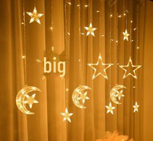 LED Halka Ağaç Tepeliği: Düşük Voltajlı Yıldız Şelalesi Noel Işık Zinciri