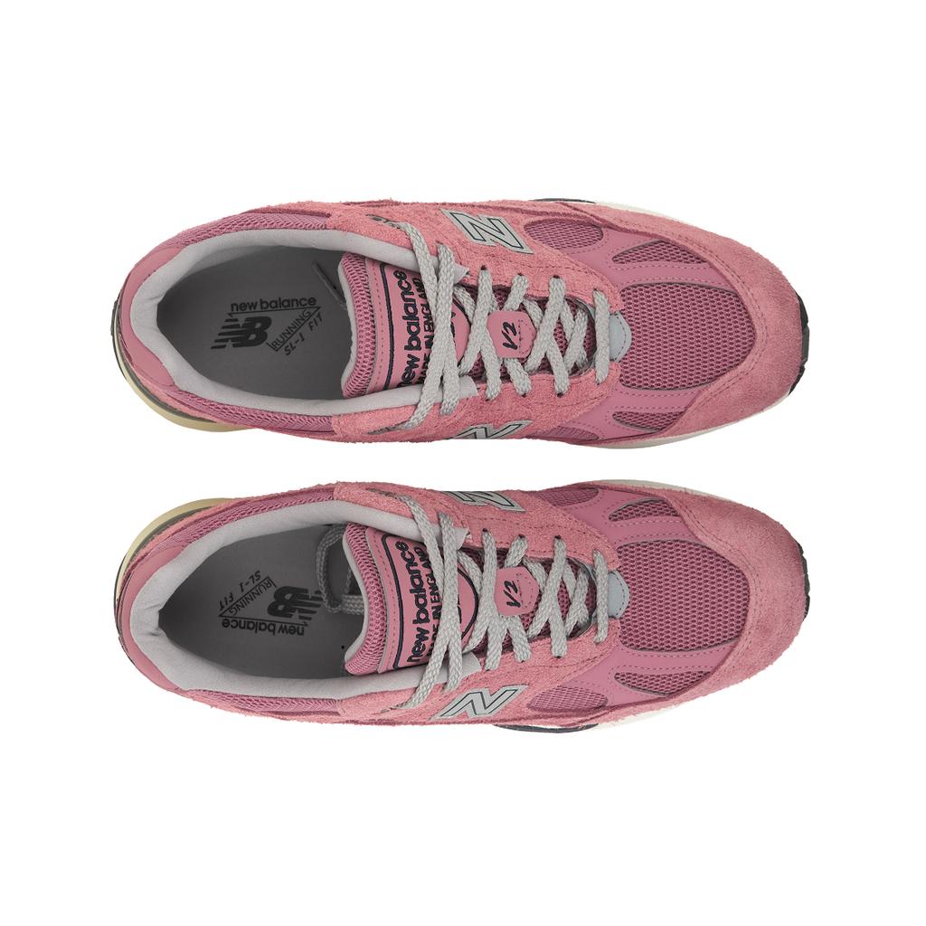 New Balance 991v2 Made in England Albicocca Brandy Sneakers Unisex Rosa Accademia Navale Argento U991PK2
