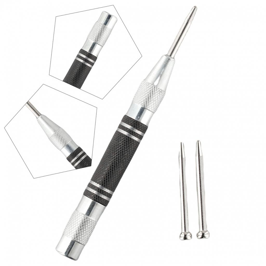 Automatic Center Punch Punch Needle Woodworking Punch 3pcs Adjustable
