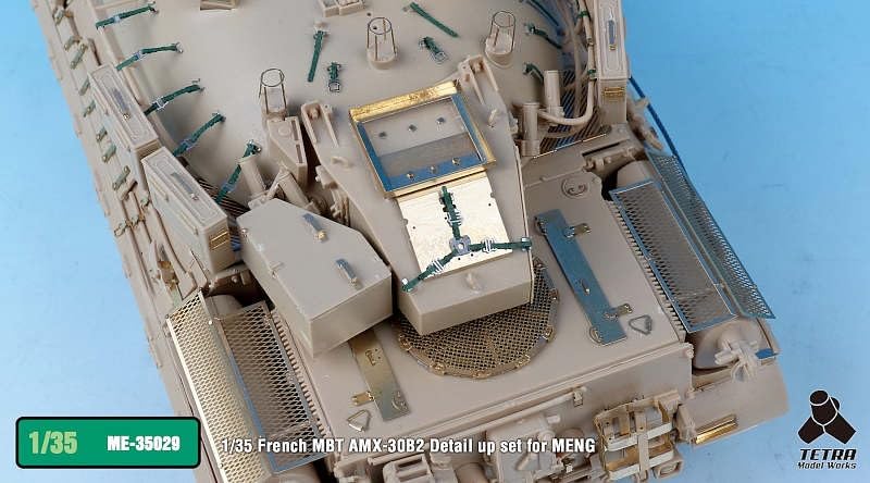 Tetra Model ME Series French Tank Plastic Model Parts ME3529 1/35 AMX-30B2 (MEN)
