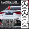 Gnwdx7 2025 Hot ABS Tail Star Emblems Rear Trunk Star Logo Stickers For Mercedes Benz AMG W176 W202 W204 W205 W210 W211 W212 CLA CLK CL
