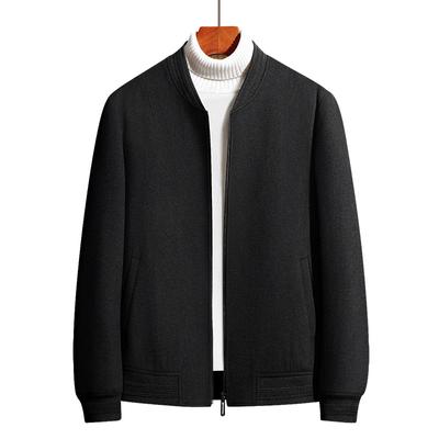 Autumn New Woolen Jacket Men's Fashion Loose Coat Men's Wool Coat Autumn Top Men's