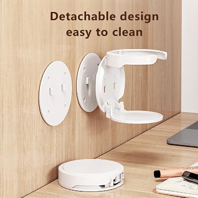 Office Desktop Storage With Fixed Cup Holder Cup Clip And Cup Tray
