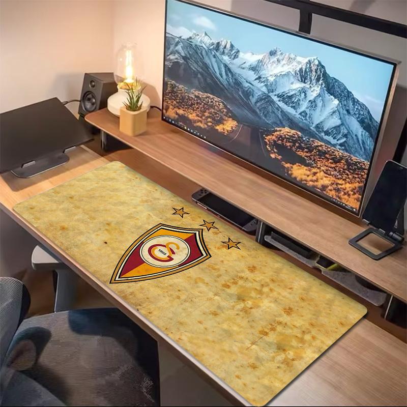 Galatasaray SK2 Print Cushion Non-slip Laptop Tablet Big Mousepad XXL Mat Mini PC Playmat With Lock Edge