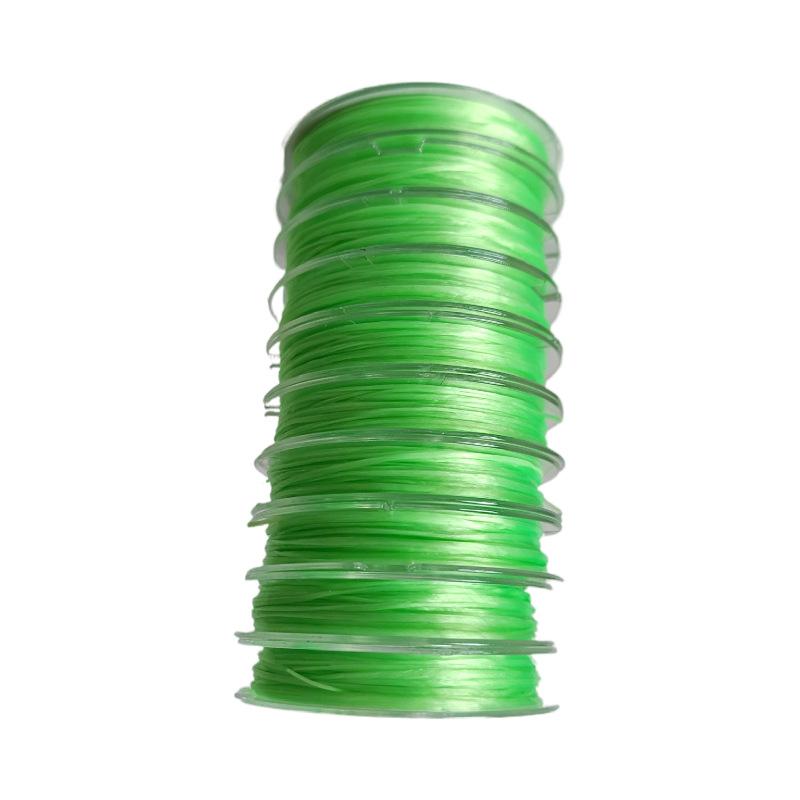10M flat crystal line bead elastic line 0.8mm mini color elastane elastic rope DIY accessories beaded cable