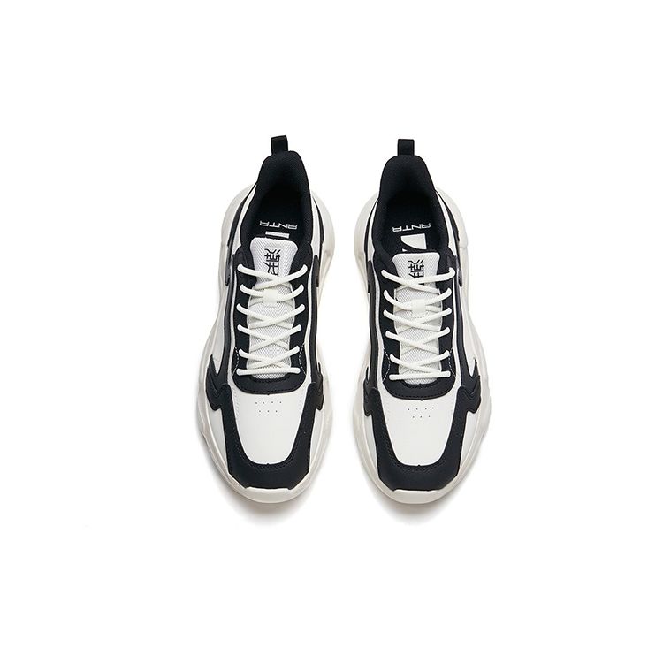 Anta Dance Battle 2.0 Mesh Sports Casual Shoes Low Top Lifestyle Shoes Women sneaker Black White 122238860-6
