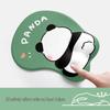 "Panda Mouse Pad Wrist Rest - Soft Silicone Mat for Office or Notebook Use"