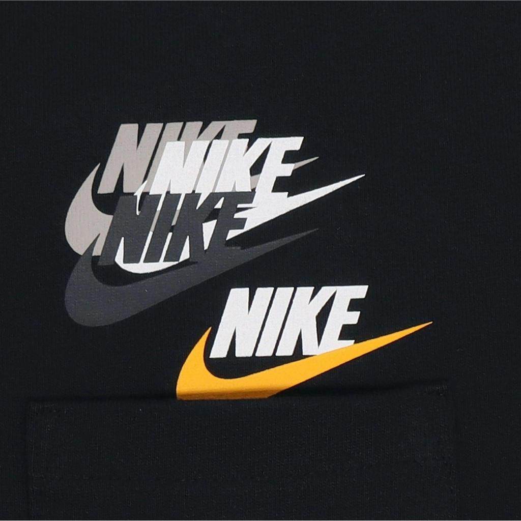 Nike Men's Casual Breathable Crew Neck Logo T-Shirt In Black