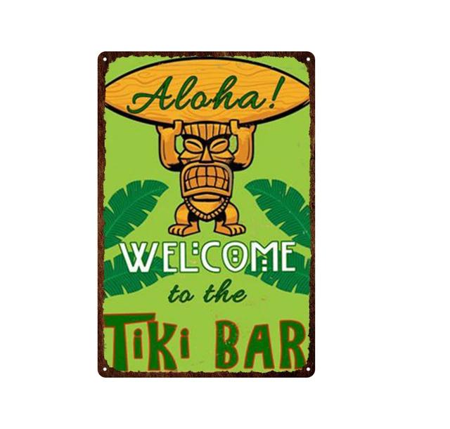 Morocco Hawaii Africa Sunset Scenery Metal Sign Vintage Travel Poster Hot Sale Wall Art Decoration Retro Iron Painting Tin Pl