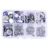 Karışık vintage Kendin Yap Scrapbooking Süsleme Metal El Sanatları Küpe takı yapımı için Dekorasyon