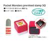 Face Stamp Penetration Stamp SQ You for Your Support Children's Pokémon Pikachu/Thank 2871-025