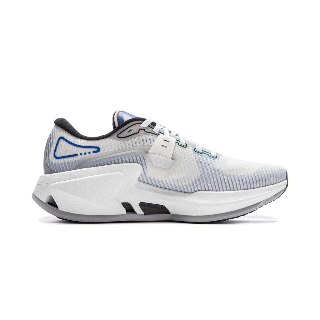 LiNing Lijun 8 Lightweight Comfortable Running Shoes Men Sneakers White Gray Blue ARZV005-5