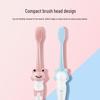 Frog Family Soft Bristle Toothbrush & Toothpaste Combo Set