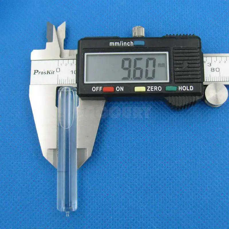 10*60mm 3'/2mm Liquid Level Indicator Glass Level Bubble Vials Bubble Spirit Level