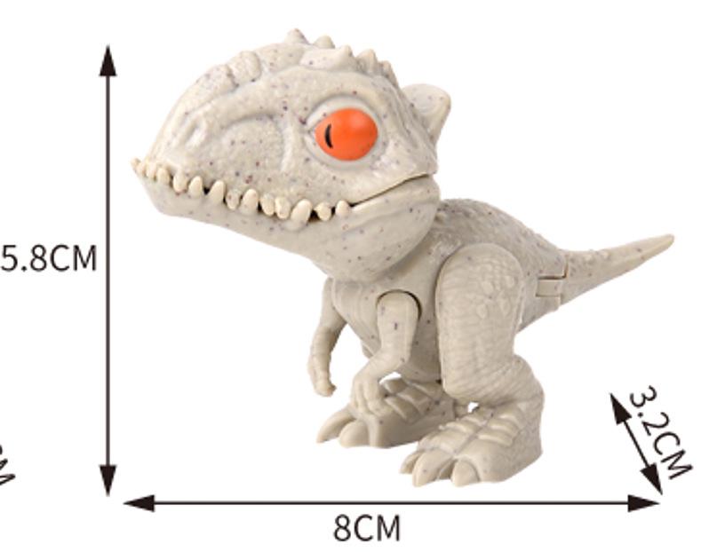 New Children's Educational Finger-Biting Dinosaur Toy Set - Blind Bag Edition