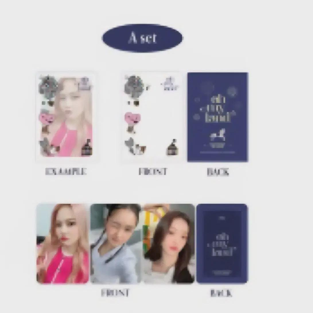 

OH My Girl Набор холдеров для фотокарточек А - Запечатанный