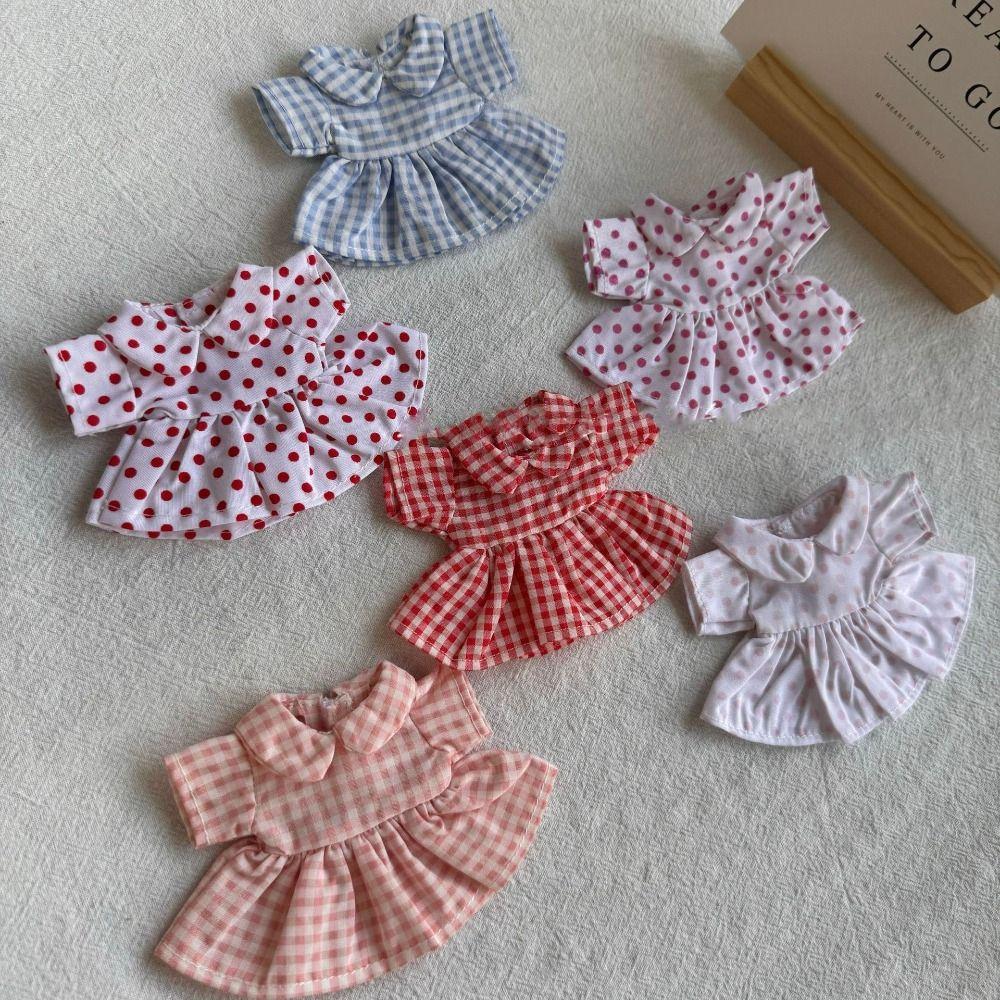 Cute Doll Lovely Clothes Accessories Fashion Dresses Skirt EXO Idol Dolls For 15cm Cotton Doll