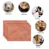 Checkered Pattern Placemats Dining Table Mats Modern Plaid Design for Kitchen Party Office Multiple Colors Washable Durable