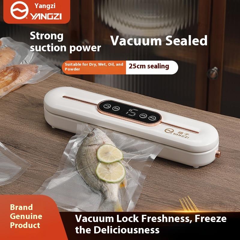 Aparat popular de sigilat în vid Yangzi Aparat de uz casnic pentru sigilat și conservat alimente pentru bucătărie Mașină de sigilat plastic uscat și umed