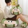 New Cute Melon-eating Mass Doll Rag Doll Plush Doll Claw Machine for Children's Girlfriend's Birthday Gift