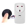 UK Wireless Remote Control Socket with Round SOS Remote, AC85V-250V