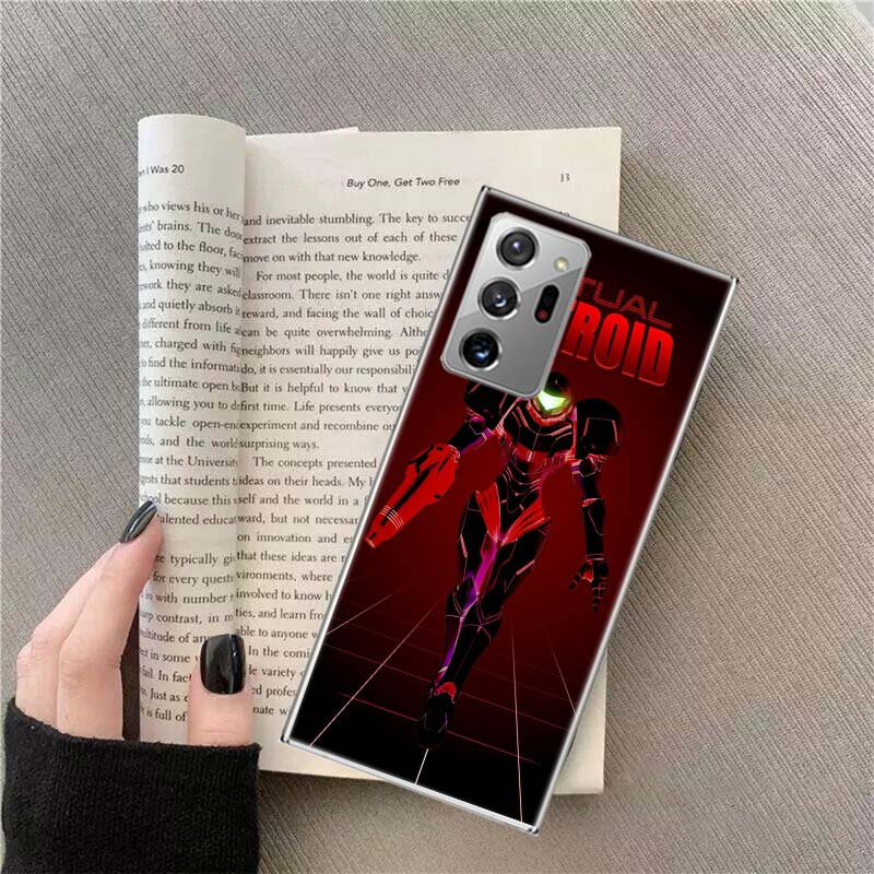 Game M-METROID Phone Case For Samsung Galaxy S25 Edge S24 S23 FE S22 S26 Ultra S21 S20 S10 Plus Capa Soft
