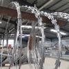 High-Zinc Galvanized Double Helix Razor Wire