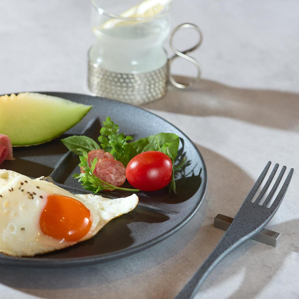 [ware Hendey] 20cm Heat-Resistant Spoon, Made In Japan, for Curry and Fried Rice, Premium Black, Heat-Resistant Up To 240°C, Dishwasher and