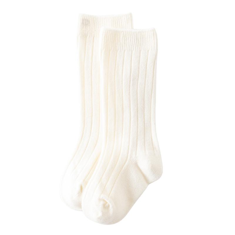 

Модные весенние хлопковые носки для новорожденных, однотонные, карамельного цвета, детские длинные носки для малышей, для детей, для девочек и мальчиков, гольфы M 12-24 Months