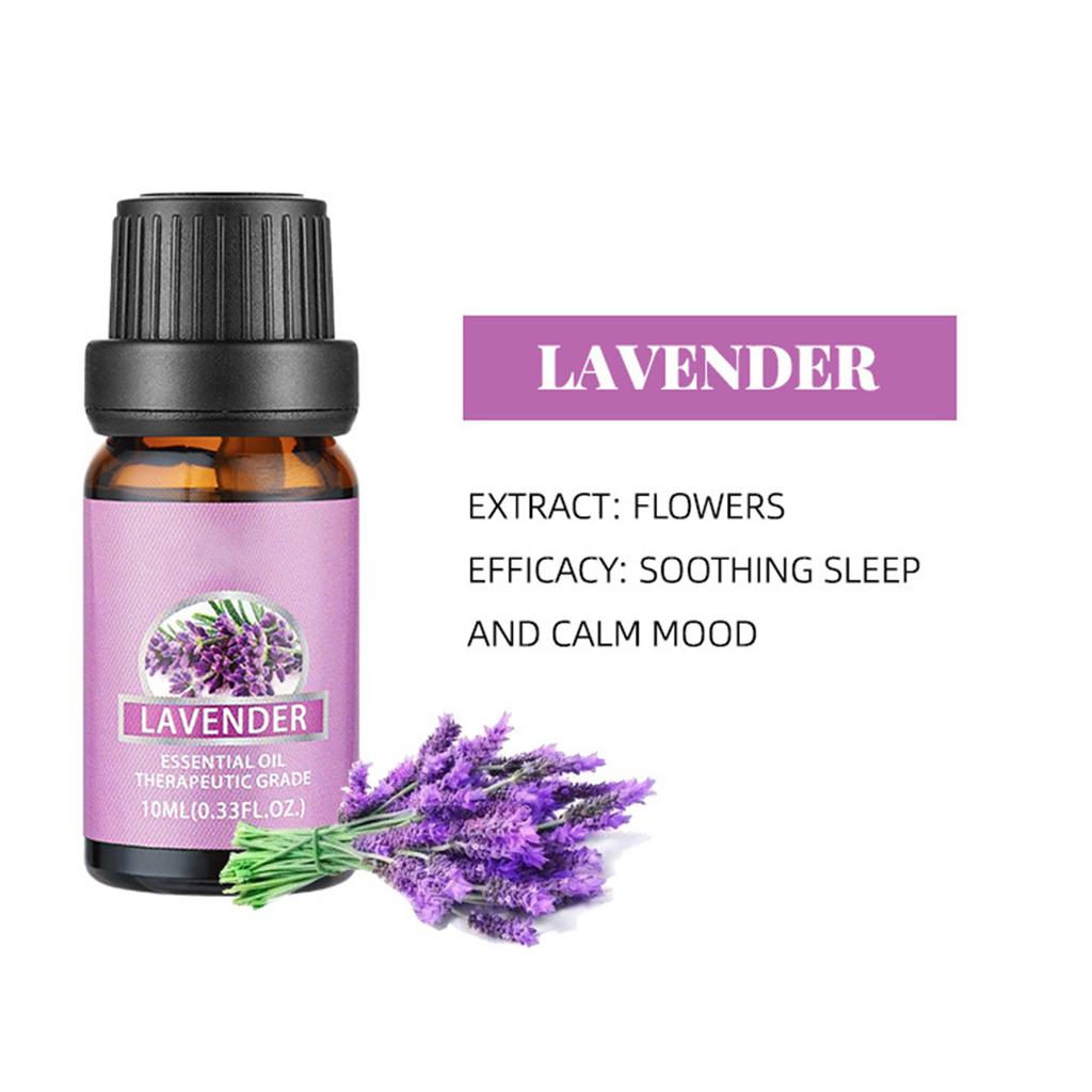 10ml Relaxing Massage Oil for Body Care, Soothing Aromatherapy Gift Set with Moisturizing Hydration for Skin