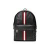 Harper Red And White Striped Casual Trend Classic Simple Large Capacity Backpack Men Backpack Black HARPER-10