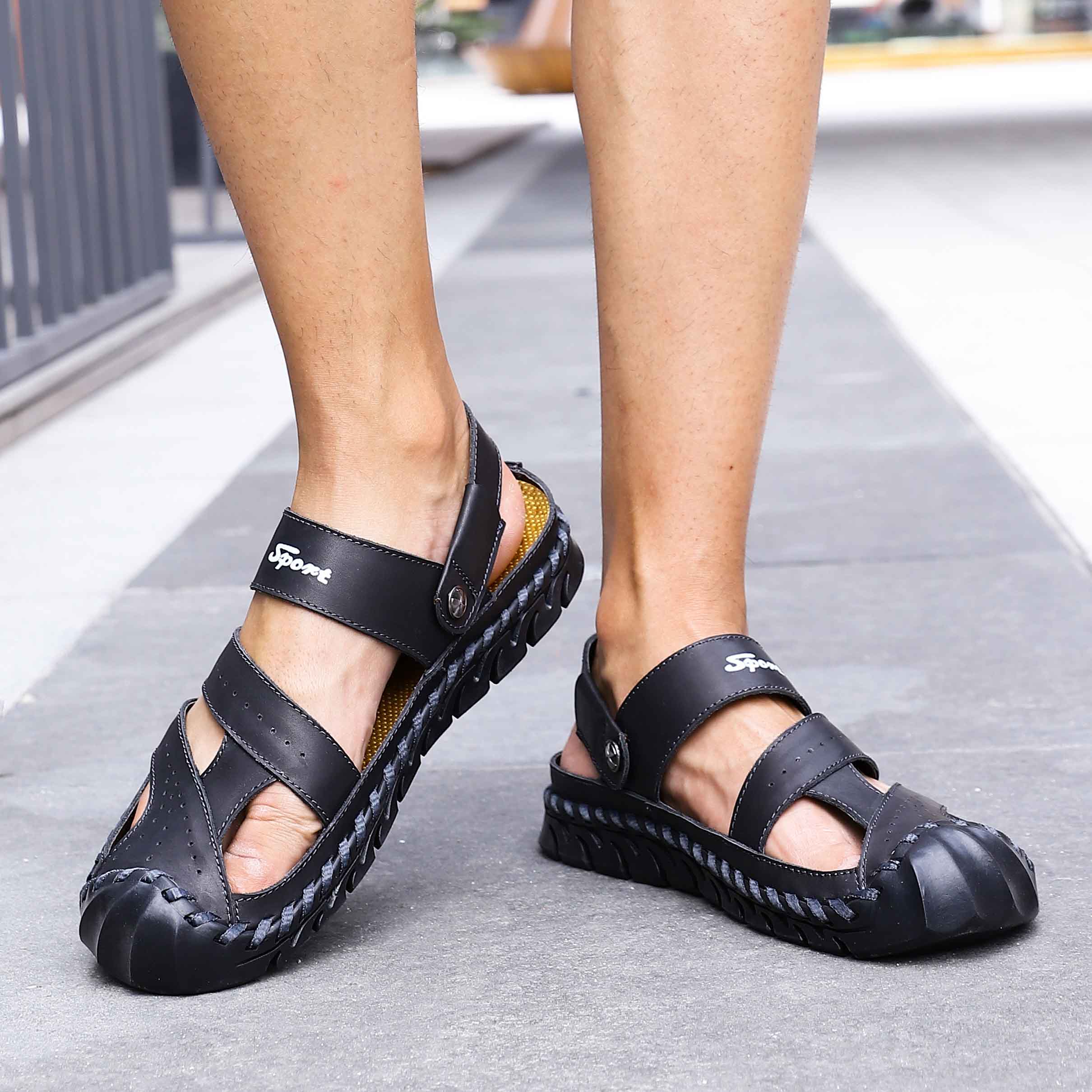 Мужские сандалии — фото 12