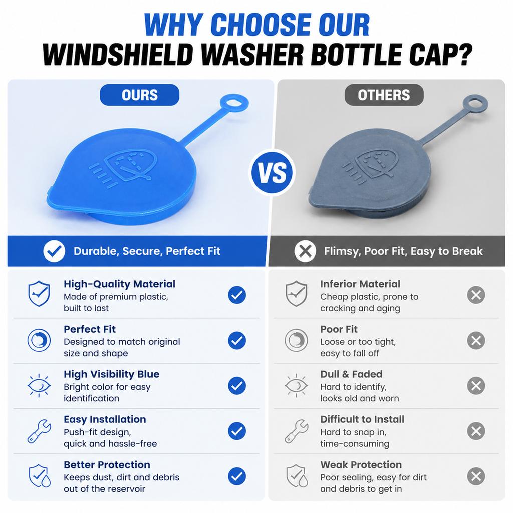 Car Windscreen Washer Cap Fluid Reservoir Bottle Top Sealing Lid Plug for Honda Accord Civic Subaru Forester Impreza Parts