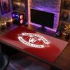 Tappetino per Mouse con Motivo a Tema Manchester United FC, Tappetino XXL per Scrivania da Gaming con Design del Logo del Calcio, Tappetino per Mouse del Computer Antiscivolo