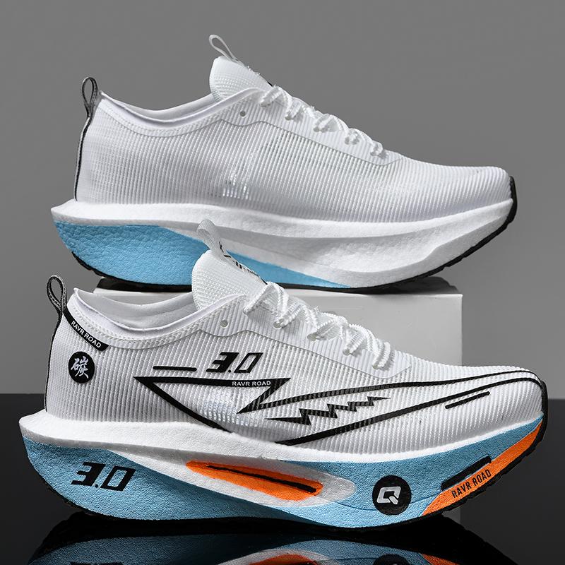 New Men Matching Couple Stylish Athletic Shoes Lightweight Breathable Anti-Skid Wear-Resistant Men Women Daily Outside Walking Footwear